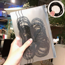 Load image into Gallery viewer, 50/100 Cái/bộ Bé Gái Nhiều Màu Sắc Nylon Nhỏ Thun Cột Tóc Trẻ Em Đuôi Ngựa Giá Đỡ Dây Cao Su Đầu Tóc Trẻ Em Phụ Kiện