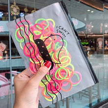 Load image into Gallery viewer, 50/100 Cái/bộ Bé Gái Nhiều Màu Sắc Nylon Nhỏ Thun Cột Tóc Trẻ Em Đuôi Ngựa Giá Đỡ Dây Cao Su Đầu Tóc Trẻ Em Phụ Kiện