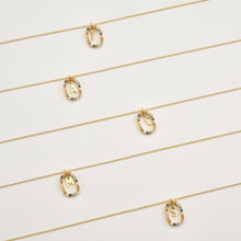 Load image into Gallery viewer, ANDYWEN 925 Sterling Silver Gold Letters A - Z Initial M S C K Alphabet Pendente Long Chain Necklace Say My Name Fine Jewelry