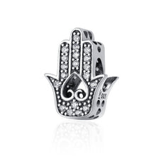 Load image into Gallery viewer, BAMOER Silver Charm Collection 925 Sterling Silver Dazzling CZ Beads fit Bracelets & Bangles Jewelry