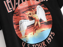 Chargez l'image dans la visionneuse de la galerie, Jastie Vintage Graphic Tee Shirt O-Neck Short Sleeve Summer Tops Boho Chic Casual Women Top 2020 Clothing Female T shirts Blusa