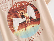 Chargez l'image dans la visionneuse de la galerie, Jastie Vintage Graphic Tee Shirt O-Neck Short Sleeve Summer Tops Boho Chic Casual Women Top 2020 Clothing Female T shirts Blusa