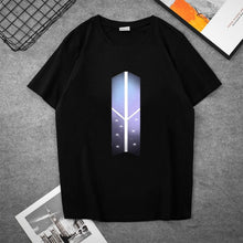 Chargez l'image dans la visionneuse de la galerie, Kpop Bangtan Boys T Shirt A.R.M.Y Fans Support Group Creative Print tshirts Short-sleeve Pure Cotton Women Tops summer plus size