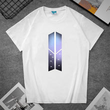 Chargez l'image dans la visionneuse de la galerie, Kpop Bangtan Boys T Shirt A.R.M.Y Fans Support Group Creative Print tshirts Short-sleeve Pure Cotton Women Tops summer plus size