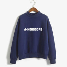 Chargez l'image dans la visionneuse de la galerie, Kpop sweatshirts Bangtan Boys clothes Fashion J-HOOOOOPE Letter Print Sweatshirt women Spring Autumn Teen Pink Tops