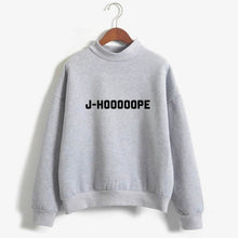 Chargez l'image dans la visionneuse de la galerie, Kpop sweatshirts Bangtan Boys clothes Fashion J-HOOOOOPE Letter Print Sweatshirt women Spring Autumn Teen Pink Tops