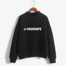 Chargez l'image dans la visionneuse de la galerie, Kpop sweatshirts Bangtan Boys clothes Fashion J-HOOOOOPE Letter Print Sweatshirt women Spring Autumn Teen Pink Tops