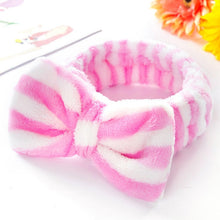 Chargez l'image dans la visionneuse de la galerie, New Letter "OMG" Coral Fleece Soft Bow Headbands for women Girls Cute Hair Holder Hairbands Hair Bands Headwear Hair Accessories