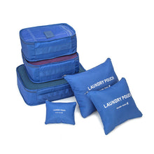 Chargez l'image dans la visionneuse de la galerie, RUPUTIN 6 unids/set de bolsas organizadoras de viaje para equipaje, proyecto impermeable, organizador de embalaje, bolsas de viaje, ropa, accesorios de viaje, bolsas