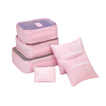 Chargez l'image dans la visionneuse de la galerie, RUPUTIN 6 unids/set de bolsas organizadoras de viaje para equipaje, proyecto impermeable, organizador de embalaje, bolsas de viaje, ropa, accesorios de viaje, bolsas