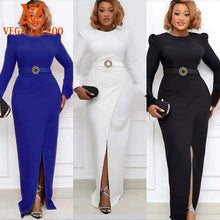 Chargez l'image dans la visionneuse de la galerie, Spring Summer African Style Party Elegant Evening Women Long Body-con Dresses Plus Size 3XL Clothing