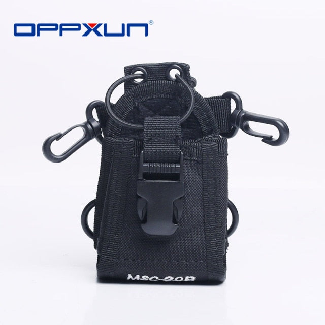 1PC MSC-20B Nylon Pouch Bag Walkie Talkie Carry Case for Baofeng UV5R UV82 bf888S UV-9R Plus TYT Mototrola Ham Two Way Radio