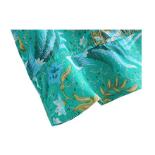 Load image into Gallery viewer, Boho Chic Vintage Phoenix Bird Print Korte Top Vrouwen Nieuwe Mode Ongedwongen Strikje Enkele Breasted Strand Blouses Mujer De moda
