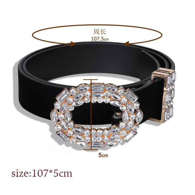 Cinturon Mujer Luxe Designer Grote Strass Riemen Voor Vrouwen Zwart Lederen Taille Sieraden Gouden Ketting Riem Strass Diamant Mode