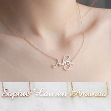 이미지를 갤러리 뷰어에 로드 , DODOAI Custom Necklaces Personalized Name Necklaces Jewelry Personality Letter Choker Necklaces with Name for Women Girls Mother
