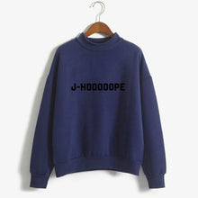 이미지를 갤러리 뷰어에 로드 , Kpop sweatshirts Bangtan Boys clothes Fashion J-HOOOOOPE Letter Print Sweatshirt women Spring Autumn Teen Pink Tops
