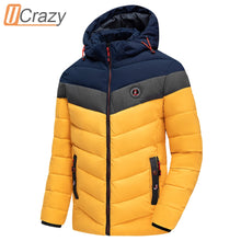 Load image into Gallery viewer, Men 2020 Winter Brand New Casual Warm Thick Waterproof Jacket Parkas Coat Men New Autumn Outwear Windproof Hat Parkas Jacket Men
