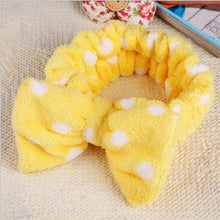 Load image into Gallery viewer, New Letter &quot;OMG&quot; Coral Fleece Soft Bow Headbands for women Girls Cute Hair Holder Hairbands Hair Bands Headwear Hair Accessories
