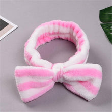 Load image into Gallery viewer, New Letter &quot;OMG&quot; Coral Fleece Soft Bow Headbands for women Girls Cute Hair Holder Hairbands Hair Bands Headwear Hair Accessories
