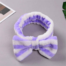 Load image into Gallery viewer, New Letter &quot;OMG&quot; Coral Fleece Soft Bow Headbands for women Girls Cute Hair Holder Hairbands Hair Bands Headwear Hair Accessories
