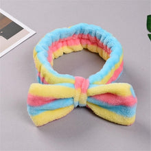 Load image into Gallery viewer, New Letter &quot;OMG&quot; Coral Fleece Soft Bow Headbands for women Girls Cute Hair Holder Hairbands Hair Bands Headwear Hair Accessories
