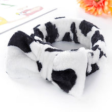 Load image into Gallery viewer, New Letter &quot;OMG&quot; Coral Fleece Soft Bow Headbands for women Girls Cute Hair Holder Hairbands Hair Bands Headwear Hair Accessories
