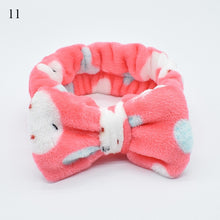 Load image into Gallery viewer, New Letter &quot;OMG&quot; Coral Fleece Soft Bow Headbands for women Girls Cute Hair Holder Hairbands Hair Bands Headwear Hair Accessories
