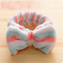 Load image into Gallery viewer, New Letter &quot;OMG&quot; Coral Fleece Soft Bow Headbands for women Girls Cute Hair Holder Hairbands Hair Bands Headwear Hair Accessories
