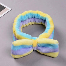 Load image into Gallery viewer, New Letter &quot;OMG&quot; Coral Fleece Soft Bow Headbands for women Girls Cute Hair Holder Hairbands Hair Bands Headwear Hair Accessories
