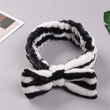 Load image into Gallery viewer, New Letter &quot;OMG&quot; Coral Fleece Soft Bow Headbands for women Girls Cute Hair Holder Hairbands Hair Bands Headwear Hair Accessories
