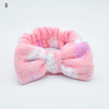 Load image into Gallery viewer, New Letter &quot;OMG&quot; Coral Fleece Soft Bow Headbands for women Girls Cute Hair Holder Hairbands Hair Bands Headwear Hair Accessories
