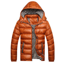 Load image into Gallery viewer, Naranjasabor Mùa Đông 2020 Áo Khoác Nam Ấm Dày Áo Ba Lỗ Nam Đệm Áo Trùm Đầu Parkas Nam Overcoats Nam Thương Hiệu Quần Áo 5XL, Girl
