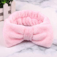 Chargez l&#39;image dans la visionneuse de la galerie, New Letter &quot;OMG&quot; Coral Fleece Soft Bow Headbands for women Girls Cute Hair Holder Hairbands Hair Bands Headwear Hair Accessories
