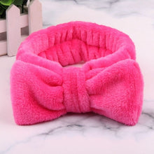 Chargez l&#39;image dans la visionneuse de la galerie, New Letter &quot;OMG&quot; Coral Fleece Soft Bow Headbands for women Girls Cute Hair Holder Hairbands Hair Bands Headwear Hair Accessories
