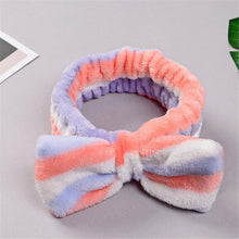 Chargez l&#39;image dans la visionneuse de la galerie, New Letter &quot;OMG&quot; Coral Fleece Soft Bow Headbands for women Girls Cute Hair Holder Hairbands Hair Bands Headwear Hair Accessories
