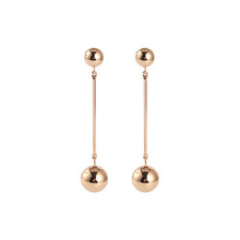 Chargez l&#39;image dans la visionneuse de la galerie, Personalized Punk  Fashion Round Ball Long Chain Dangle Jewelry Trendy Earrings For Women Beauty Decoration Statement Jewelry
