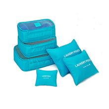 Chargez l&#39;image dans la visionneuse de la galerie, RUPUTIN 6 unids/set de bolsas organizadoras de viaje para equipaje, proyecto impermeable, organizador de embalaje, bolsas de viaje, ropa, accesorios de viaje, bolsas
