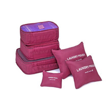 Chargez l&#39;image dans la visionneuse de la galerie, RUPUTIN 6 unids/set de bolsas organizadoras de viaje para equipaje, proyecto impermeable, organizador de embalaje, bolsas de viaje, ropa, accesorios de viaje, bolsas
