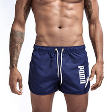 Chargez l&#39;image dans la visionneuse de la galerie, Summer Brand Men&#39;s Swimwear Shorts Printed Beachwear Sexy Swim Trunks Men Swimsuit Low Waist Breathable Beach Wear Surf 2021
