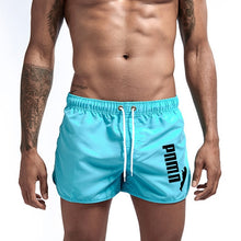 Chargez l&#39;image dans la visionneuse de la galerie, Summer Brand Men&#39;s Swimwear Shorts Printed Beachwear Sexy Swim Trunks Men Swimsuit Low Waist Breathable Beach Wear Surf 2021
