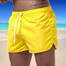 Chargez l&#39;image dans la visionneuse de la galerie, Summer Brand Men&#39;s Swimwear Shorts Printed Beachwear Sexy Swim Trunks Men Swimsuit Low Waist Breathable Beach Wear Surf 2021
