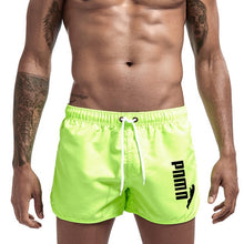 Chargez l&#39;image dans la visionneuse de la galerie, Summer Brand Men&#39;s Swimwear Shorts Printed Beachwear Sexy Swim Trunks Men Swimsuit Low Waist Breathable Beach Wear Surf 2021
