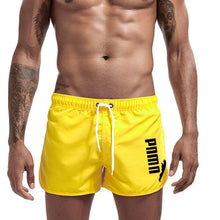 Chargez l&#39;image dans la visionneuse de la galerie, Summer Brand Men&#39;s Swimwear Shorts Printed Beachwear Sexy Swim Trunks Men Swimsuit Low Waist Breathable Beach Wear Surf 2021
