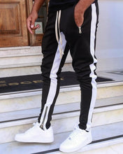 Chargez l&#39;image dans la visionneuse de la galerie, Jogging casual Hombre Pantalones de aptitud de los hombres ropa deportiva pantalones de chándal ajustados pantalones de chándal Pantalones negro gimnasios Jogger Pantalones
