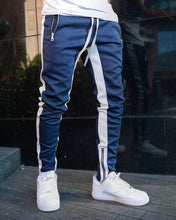 Chargez l&#39;image dans la visionneuse de la galerie, Jogging casual Hombre Pantalones de aptitud de los hombres ropa deportiva pantalones de chándal ajustados pantalones de chándal Pantalones negro gimnasios Jogger Pantalones
